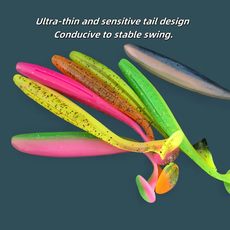 MUKUN 5 pz 12 cm 8.5g T-Tail S - Fishing Boat Seat recensione e prezzo