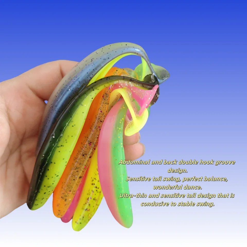 MUKUN 5 pz 12 cm 8.5g T-Tail S - Fishing Boat Seat recensione e prezzo