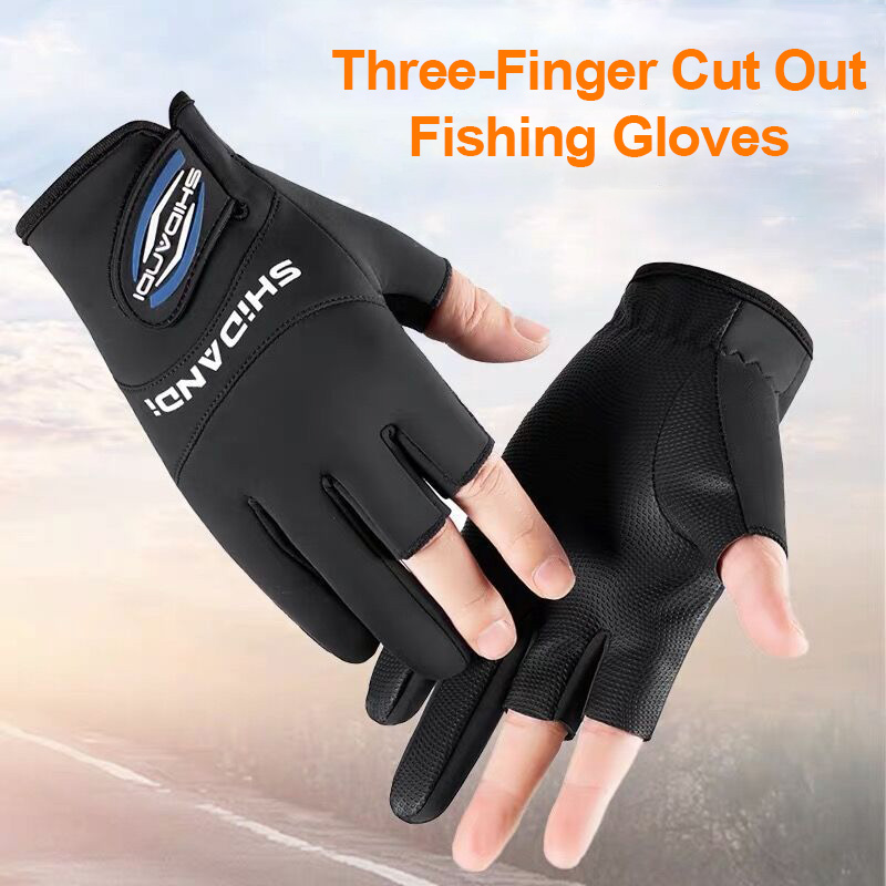 Guanti da Pesca per Uomo, Tre  - Fishing Boat Oar recensione e prezzo