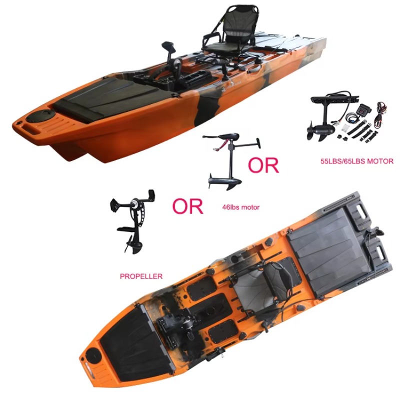 Kayak Singolo Vicking 12.6FT c - Fishing Boat Trolling Motor recensione e prezzo