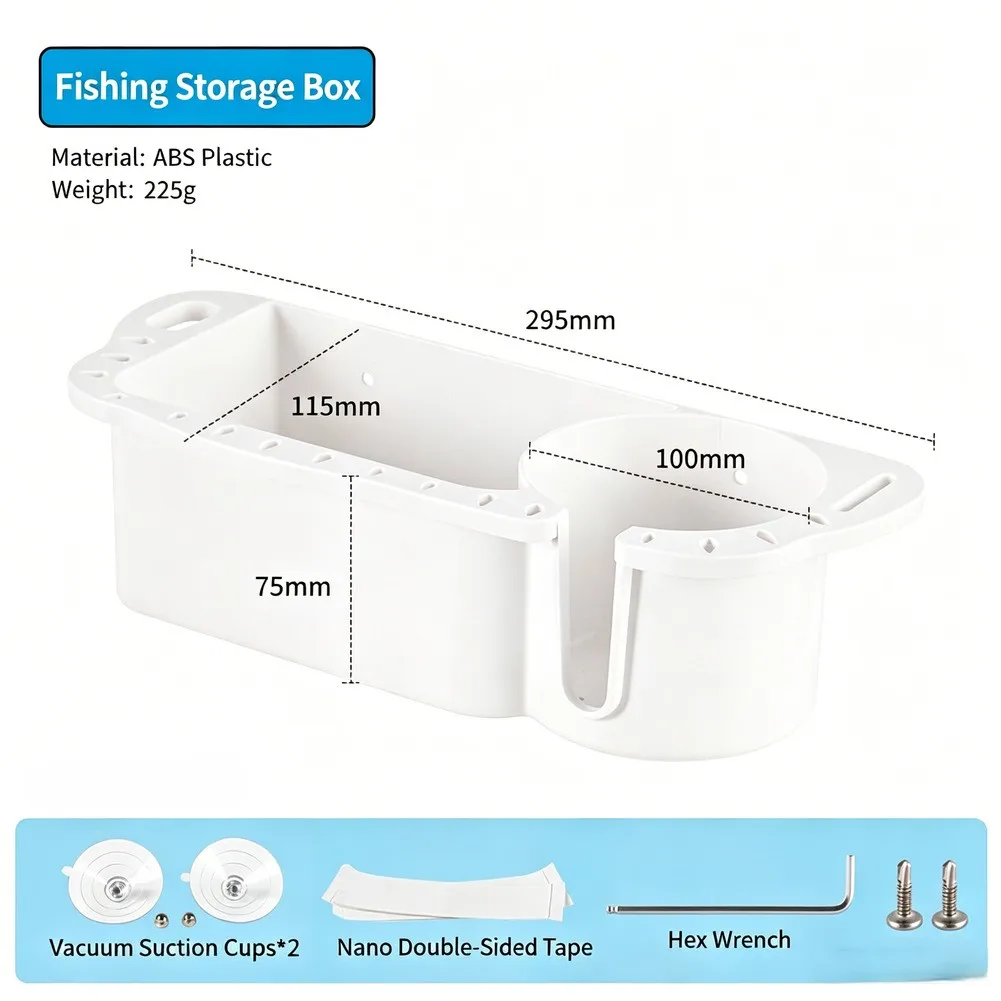 Contenitore da pesca in ABS, s - Fishing Boat Steering Wheel recensione e prezzo