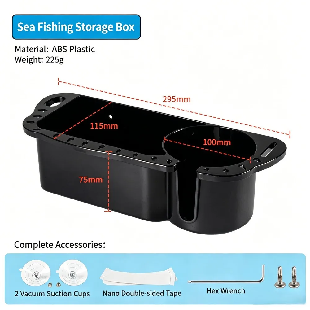 Contenitore da pesca in ABS, s - Fishing Boat Steering Wheel recensione e prezzo